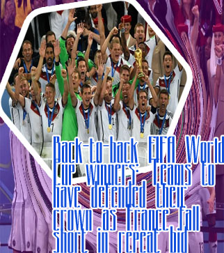 First fifa world cup champion