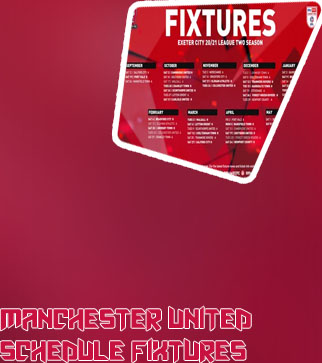 Latest manchester united fixtures