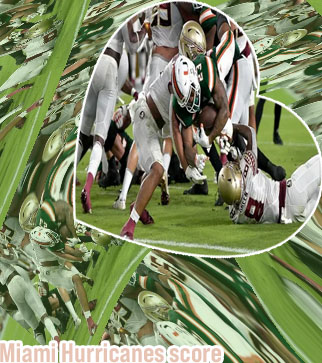 Miami hurricanes football score
